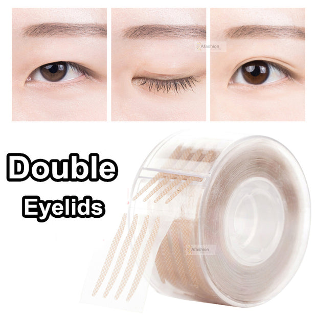 Glue-free Invisible Roll Mesh Double Eyelid Sticker