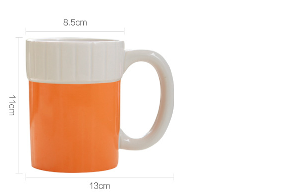 RIGHT MEDICINE CERAMIC COFFEE CUP