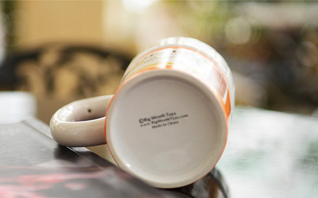 RIGHT MEDICINE CERAMIC COFFEE CUP