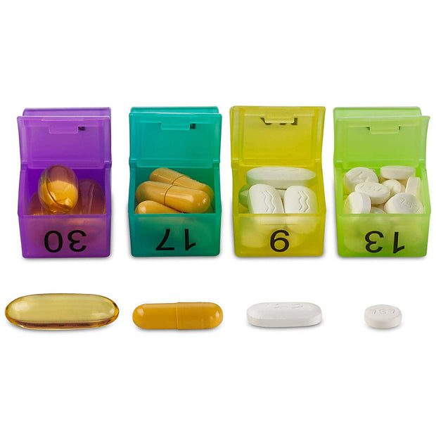 New Monthly Medicine Box Color 32 Cases Medicine Box