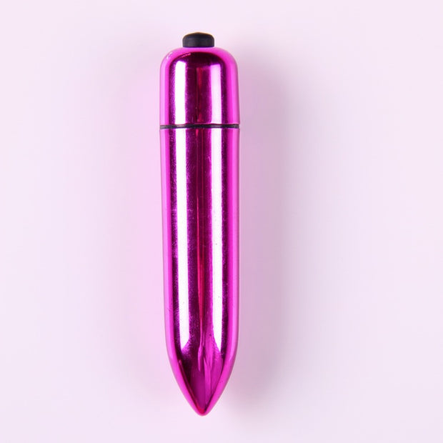 Electroplating Bullet Head Vibrator Women's Health Care Products