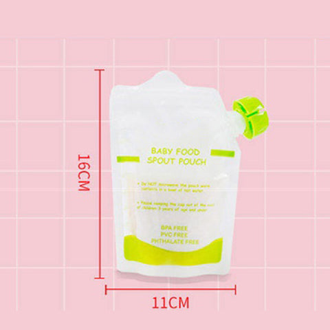 Portable food supplement bag