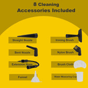 Handheld Steam Cleaner For Home Use, Steamer For Cleaning With Lock Button