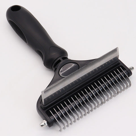 Pet Hair Unknotting Comb Thin Comb Two-in-one Beauty Products