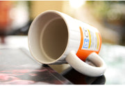 RIGHT MEDICINE CERAMIC COFFEE CUP