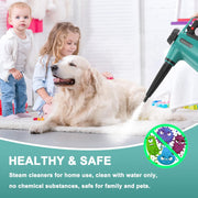 Handheld Steam Cleaner For Home Use, Steamer For Cleaning With Lock Button