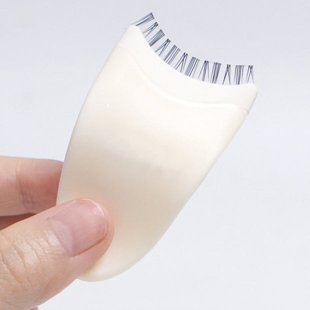 False Eyelash Assistant White Plastic Sticker Beauty